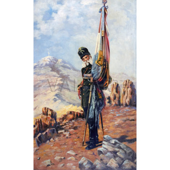 РЕПРОДУКЦИИ НА КАРТИНИ Самарското знаме (1911)